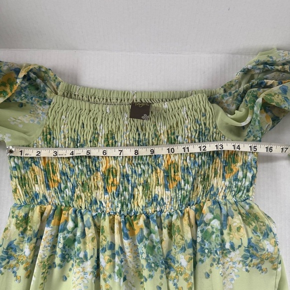 Taylor Green Smocked Dress Size 8 - Picture 7 of 11